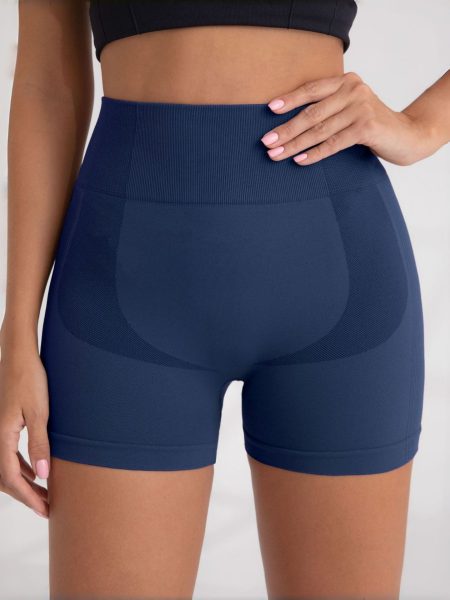 Seamless Yoga Shorts For Women In European And American Styles