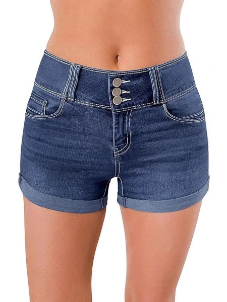 The Navy Blue Womens Shorts Are Versatile And Easy To Style