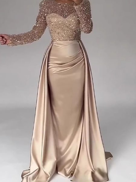 The Dazzling Sequin Queen Sequin Evening Gowns