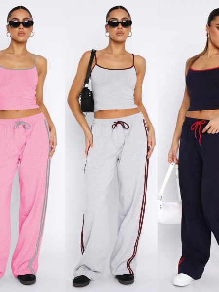 Stylish Camisole And Slip Dress Two-piece Set