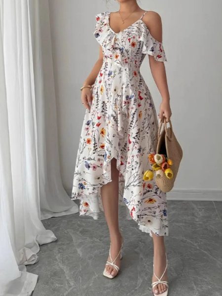 Womens New V-neck Slip Dress