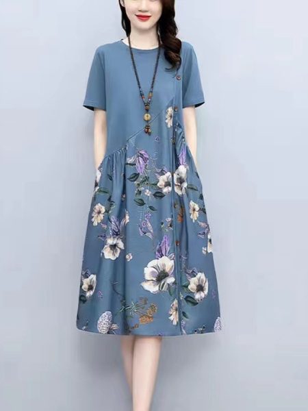 Relaxed-fit Casual A-line Skirt For Women