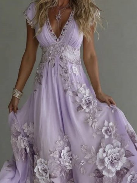 Printed Dress For Women