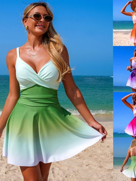 Womens One-piece Bikini-style Swimsuit