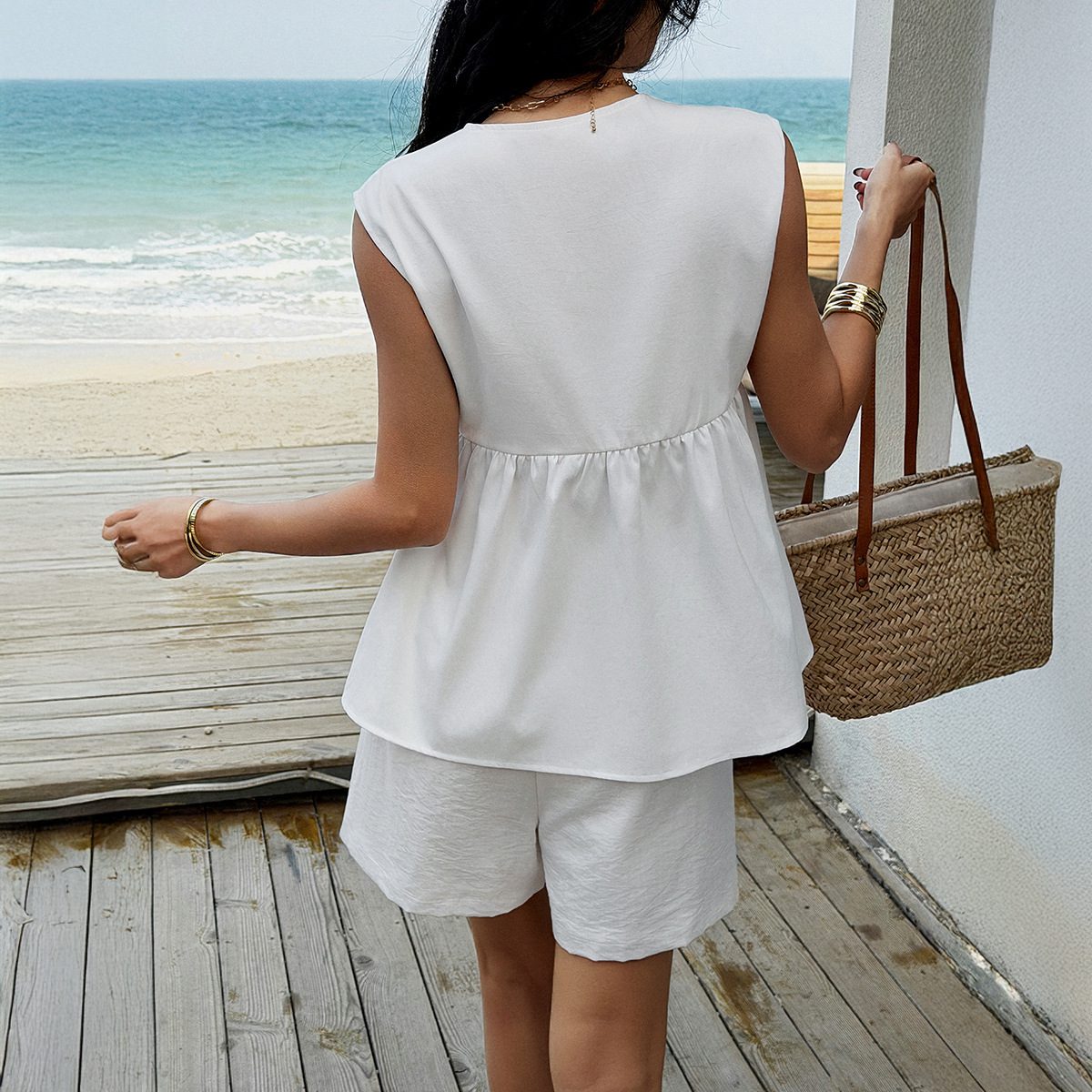 Top And Pants Two-piece Set