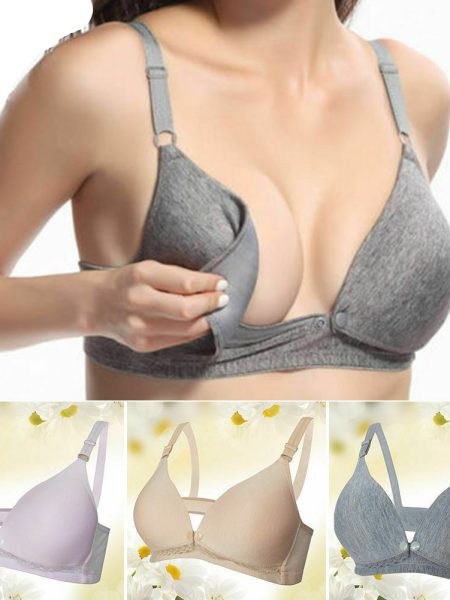 Pregnancy Underwear Thin Breastfeeding Underwear Breastfeeding Bra No Steel Rings