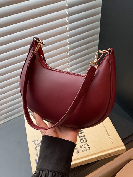 Womens Minimalist Versatile Underarm Bag For Girls