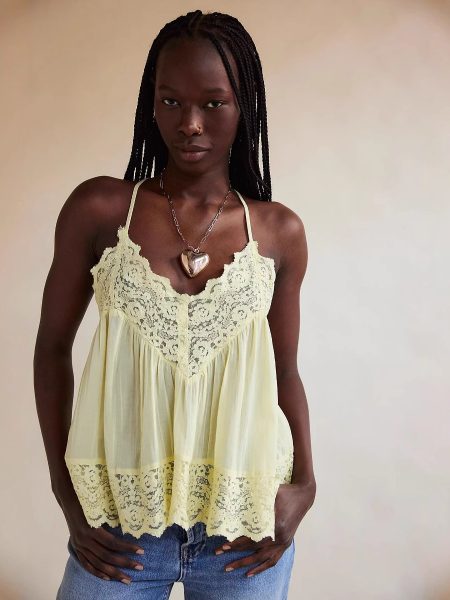 Women's Solid Color Versatile Lace Camisole Vest