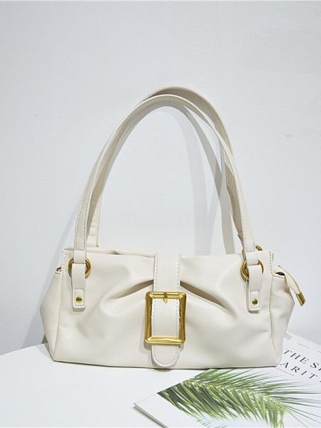 New Niche Womens Cowhide Underarm Tote Shoulder Bag