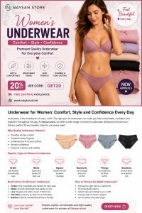 Comfortable Women’s Underwear in USA: The Complete Guide to Everyday Comfort & Confidence