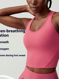 Tennis Suit Vest Women's Plus Size Fitness Running Exercise With Chest Pad