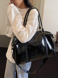 Sports Shoulder Bag Dry Wet Separation Gym Bag Simple Hand-held Luggage Bag