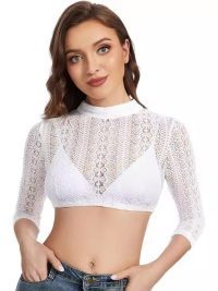 Solid Color Casual Tight Women's Long Sleeve Shirt