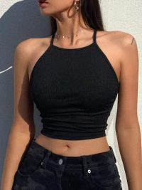 Solid Color Tank Top For Women