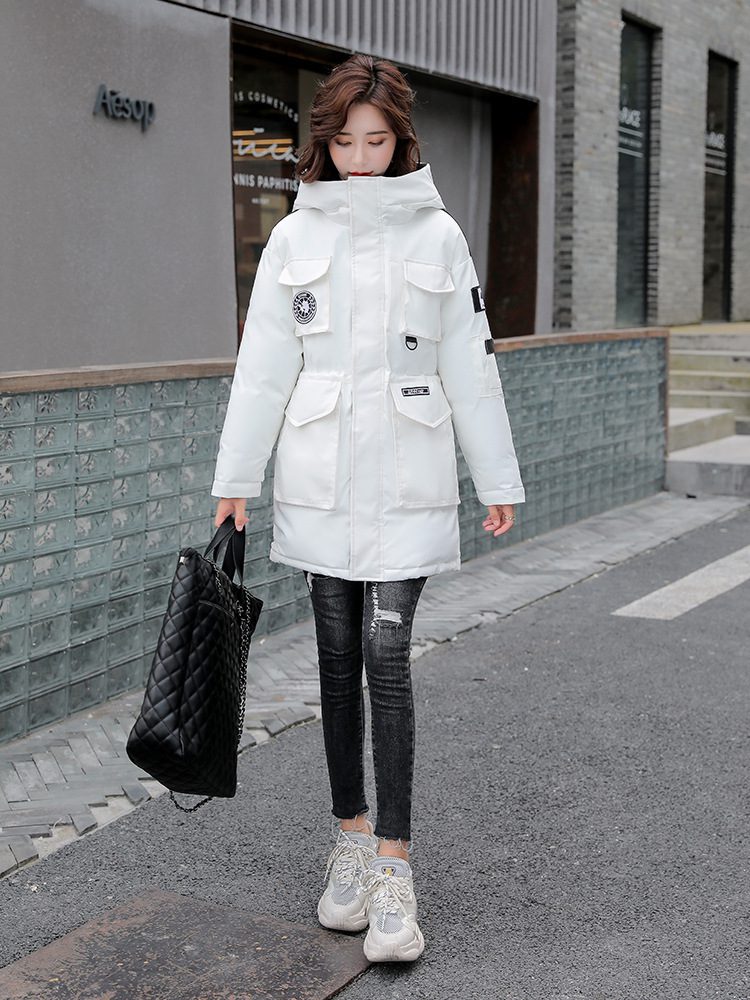 Girls' Korean-style Loose Down Cotton-padded Jacket