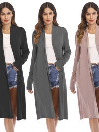 Cardigan Long Sleeve Loose Oversized Jacket Women's Top