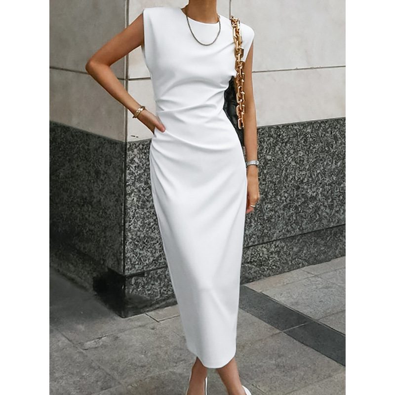 Slim-fit High-grade Split Dress Women