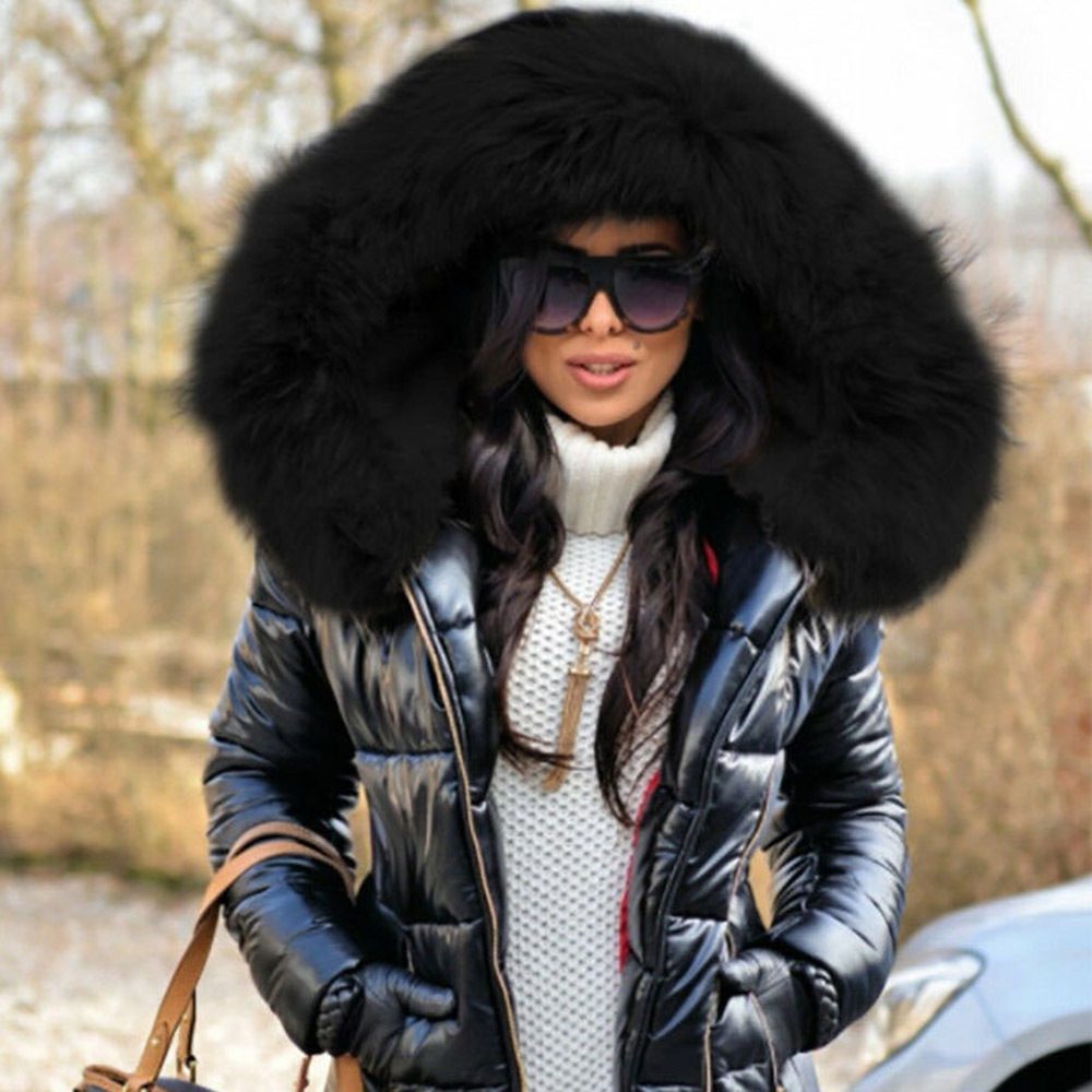 Women's short down padded jacket