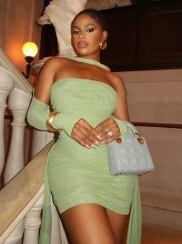 Fashionable New Women's Clothing Halter Skirt Outfit