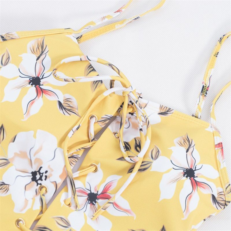 Sexy Siamese Bikini Set for Beachwear