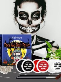 Halloween Palette Suit Full Coverage Painted Foundation Makeup Clown Colorful Color Palette