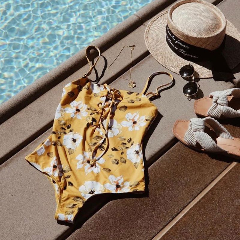 Sexy Siamese Bikini Set for Beachwear