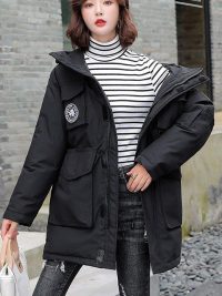 Girls' Korean-style Loose Down Cotton-padded Jacket