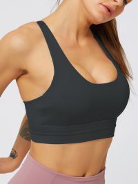 Shockproof Yoga Bra – High Support Sports Bra for Gym & Fitness