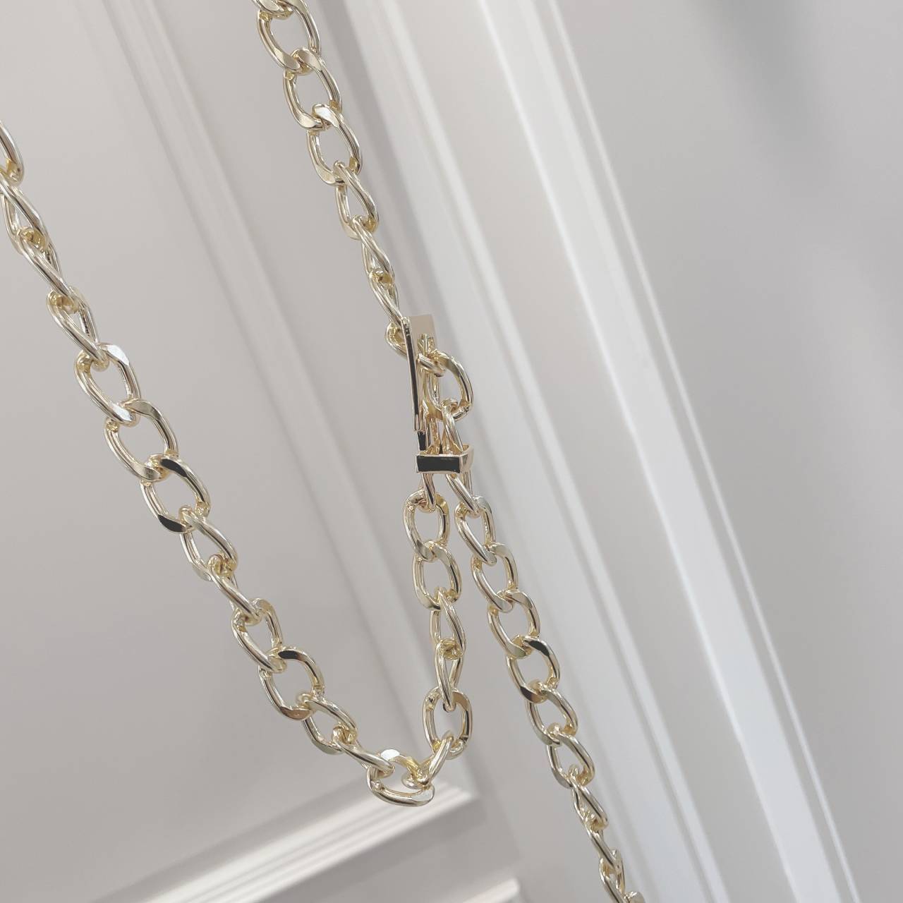 European And American Hip Hop Street Chain Metal Belt