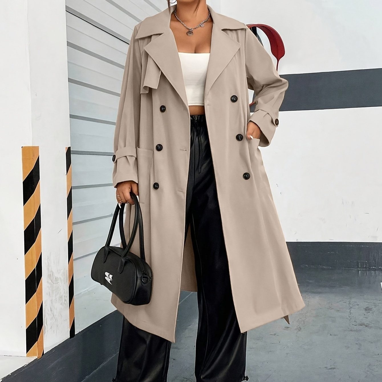 Women's New Long Casual Overcoat