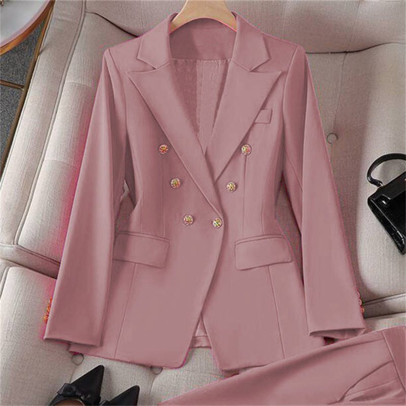 Retro Coat Slim Fit Casual Suit Top