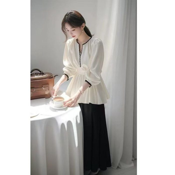 Elegant Ladies Fashion Satin Top For Skirt Women