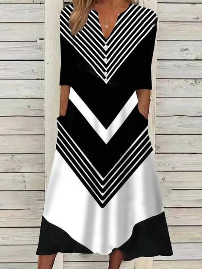 New Plus Size Women's Loose Dress