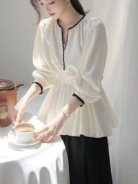 Elegant Ladies Fashion Satin Top For Skirt Women