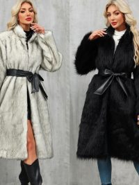 Overknee Thickened Temperament Slim Women Coat