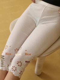 Oversized Leggings Summer Hollow Out Hot Printed Pattern Women