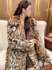 Fashion Long New Style Fox Fur Fur Coat