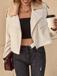 New Fashion Lamb Wool Jacket For Women