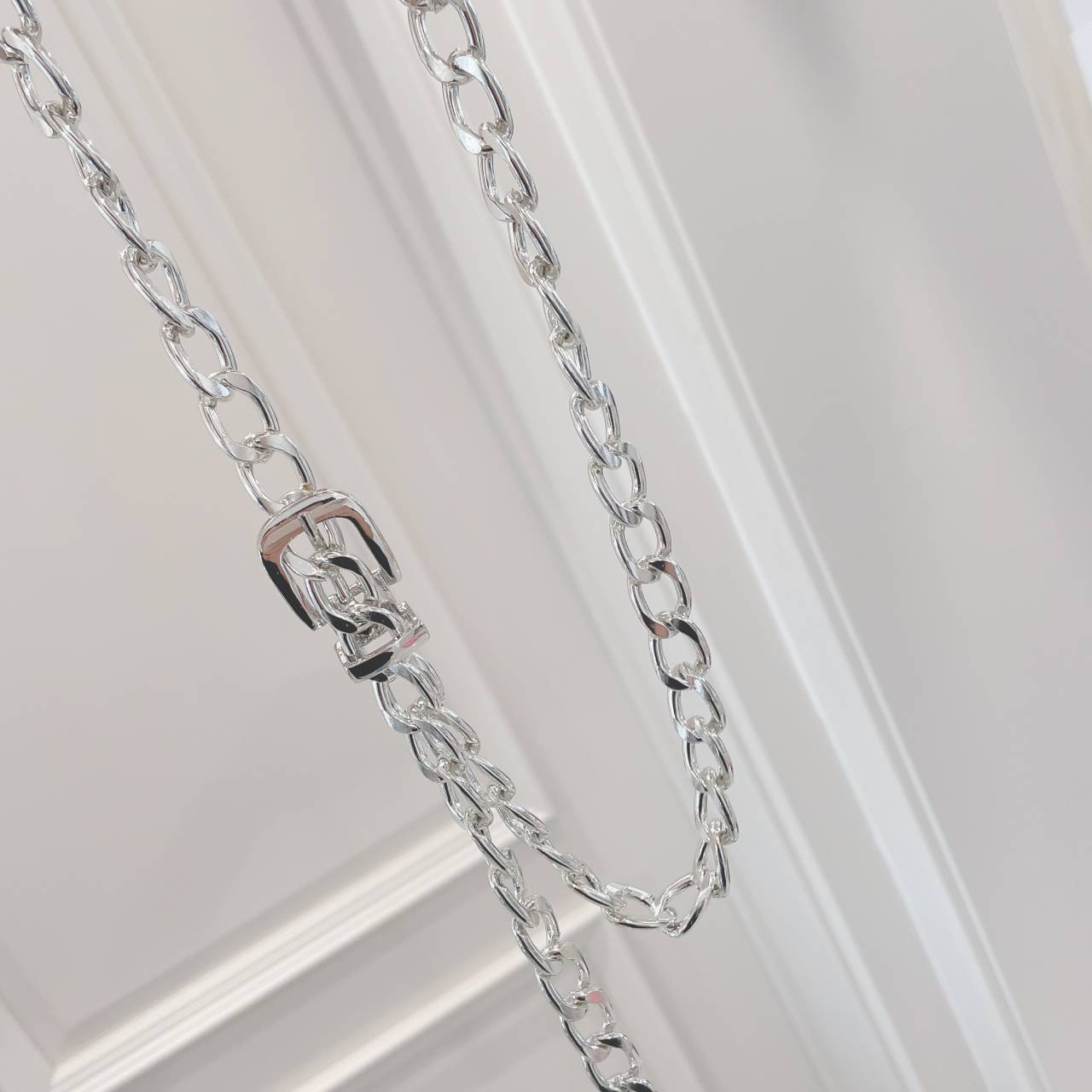 European And American Hip Hop Street Chain Metal Belt