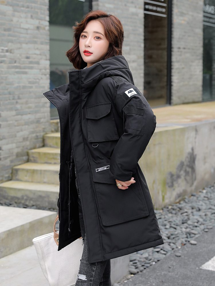 Girls' Korean-style Loose Down Cotton-padded Jacket