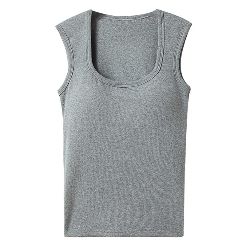 Women's Pure Cotton With Chest Pad Sling Small Tank Top Top