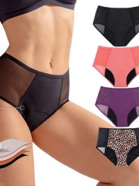4-layer Absorption Menstrual Briefs Leak-proof Women's Menstrual Period Pants