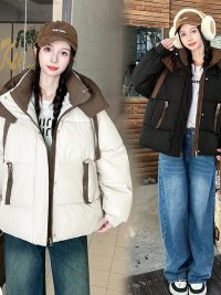 Cotton-padded Winter Thickened Hooded Warm Jacket