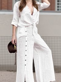 Fashion Elegant Style Pure Color Slimming Suit