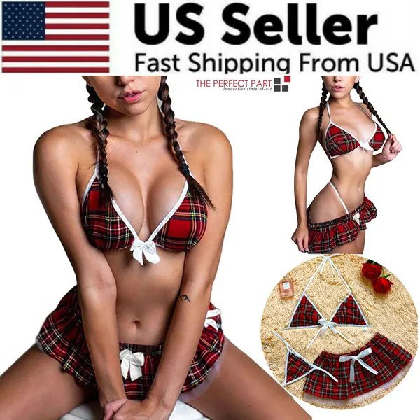 Buy Women's Clothing Online | Buy Trending Dresses for Women Sexy Lingerie School Girl Sleepwear Dress Nightwear Underwear Babydoll Women USA