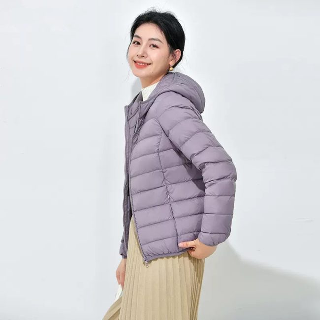 Short Korean Style Fashion Women's Down Jacket