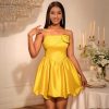 European And American High-grade Sling Three-dimensional Flower Jumpsuit Skirt