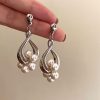 Retro Baroque Pearl Earrings