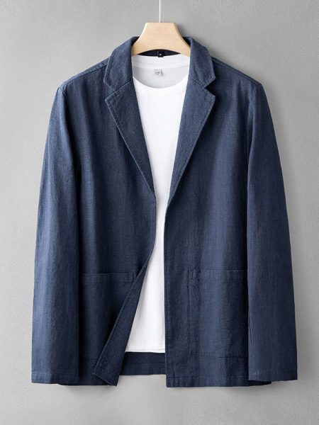 Summer Menswear Simple Leisure Suit