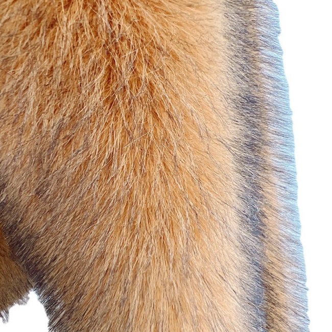 Loose Trendy Mid-length Fur Coat